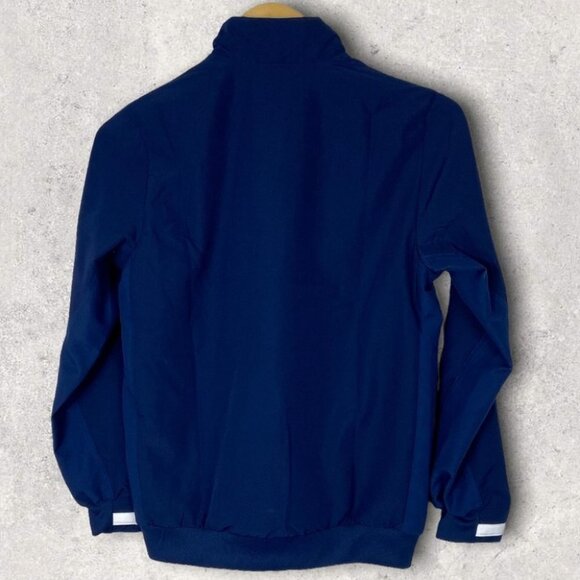 Adidas Team 19 Woven Jacket Royal Blue White Youth Size 11/12 Track Coat NEW - Picture 4 of 12